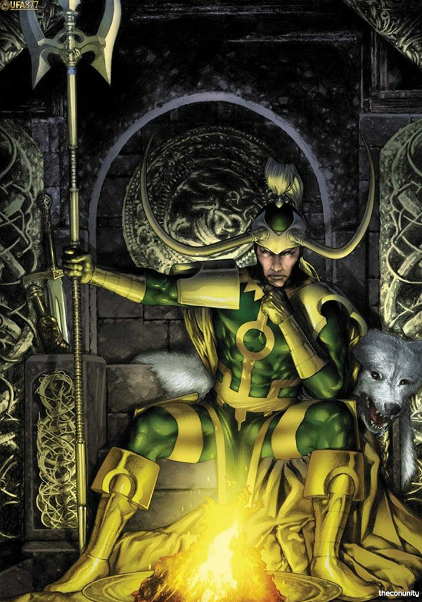 Loki taking over Asgard