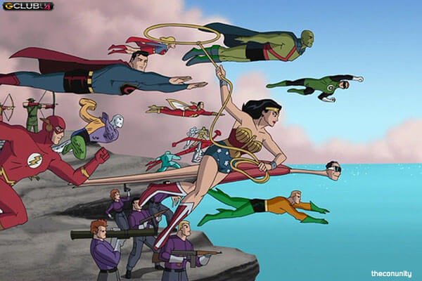 Justice League The New Frontier 
