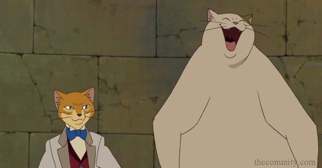 Muta มูตา เป็นตัวละครประกอบใน The Cat Returns มูตาเป็นแมวขี้โมโหและไม่พอใจ มูตาเป็นที่รู้จักจากความรู้สึกเสียดสีและการดูถูก