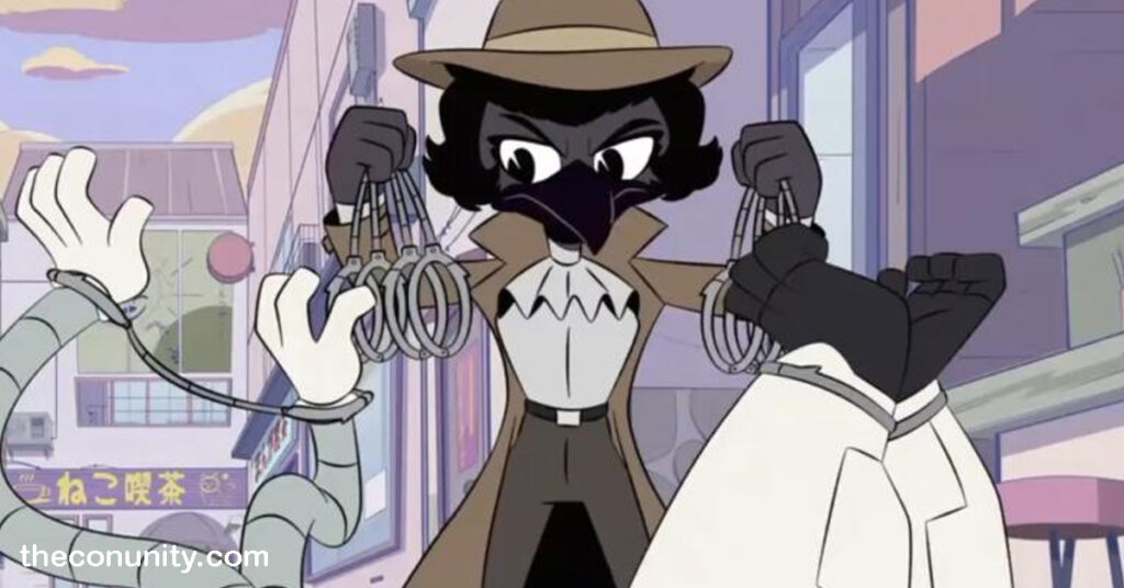 Inspector Tezuka สารวัตรเทะสึกะ เป็นตัวละครในDuckTalesฉบับรีบูต เป็นอีกาสีเทาเข้มที่มีจะงอยปากและขนสีดำ เธอสวมเสื้อโค้ท