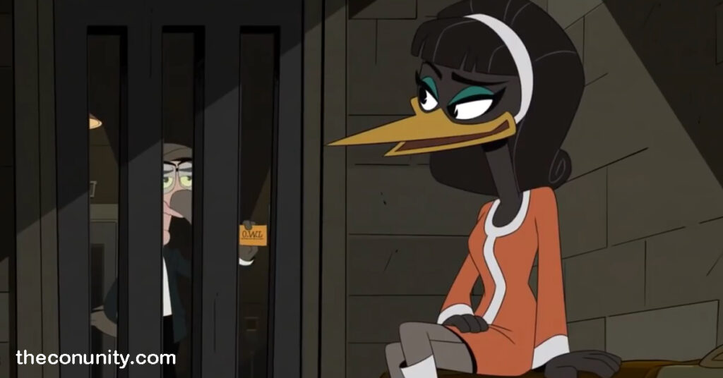 Black Heron นกกระสาดำเป็นตัวละครใน ซีรี่ส์ DuckTales 2017 เธอเป็นตัวร้ายหลักของตอน From the Confidential Casefiles of Agent 