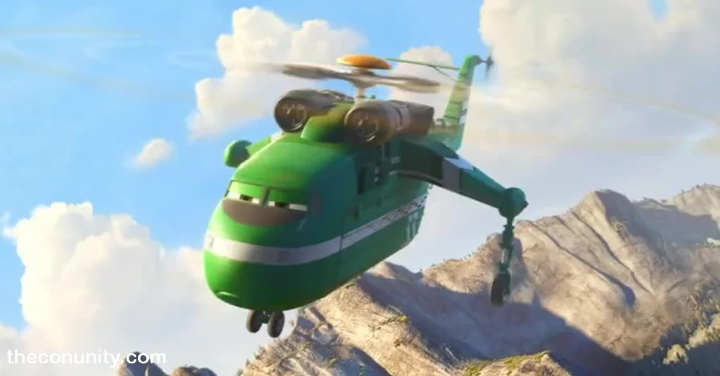 Windlifter เป็นเฮลิคอปเตอร์สีเขียวและเป็นตัวละครหลักในภาพยนตร์แอนิเมชั่นของดิสนีย์ตูนสตูดิโอปี 2014 เรื่อง Planes Fire & Rescue